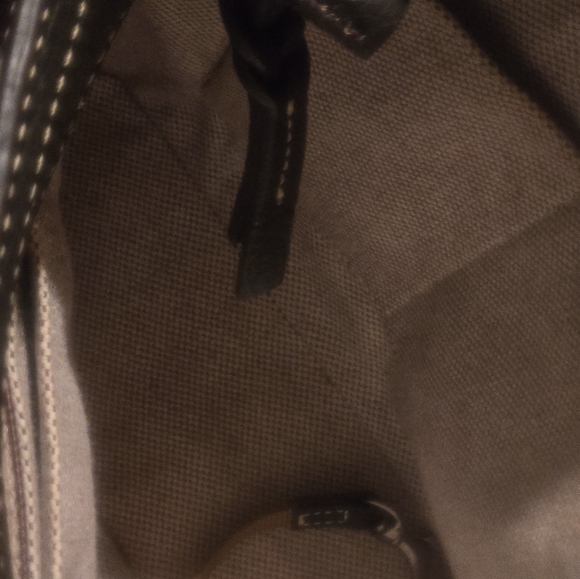 Dooney & Bourke Lexington Small Tote  Purse Brown Pebbled Leather - Picture 6 of 12